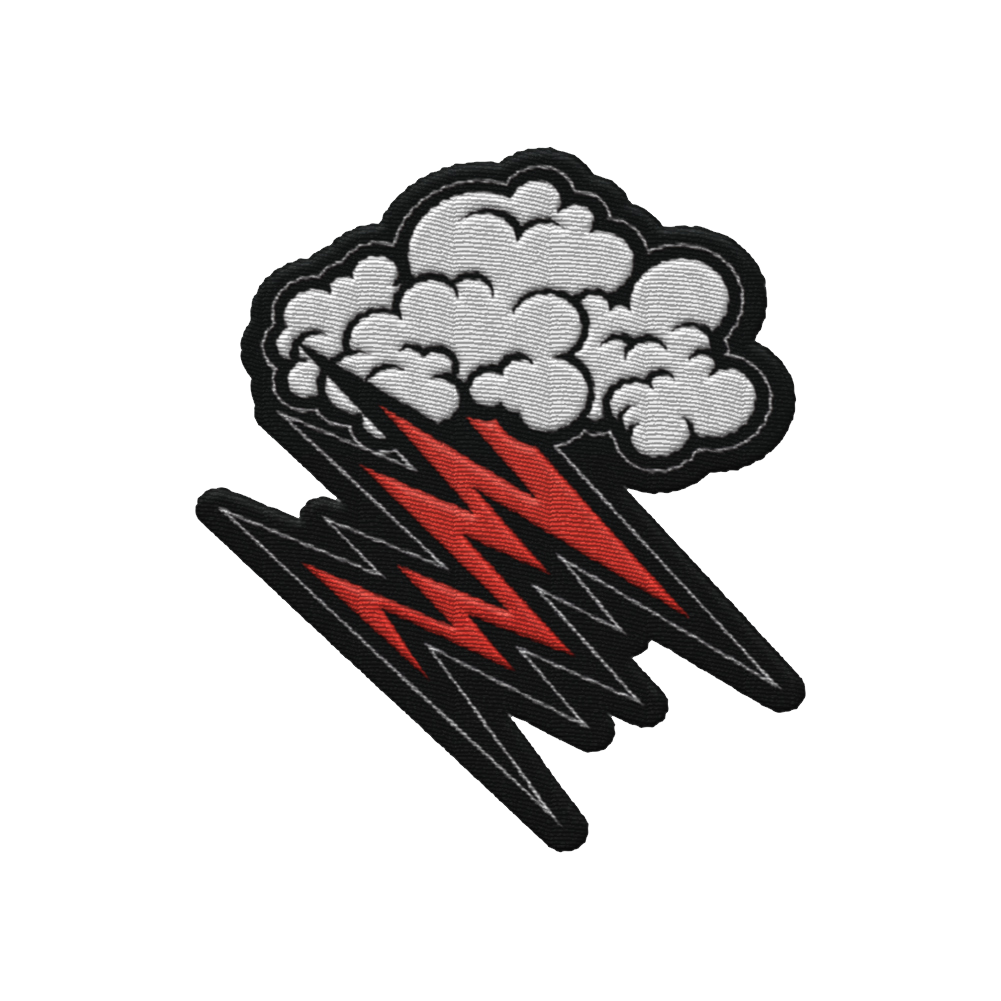 Cloud Die Cut Patch