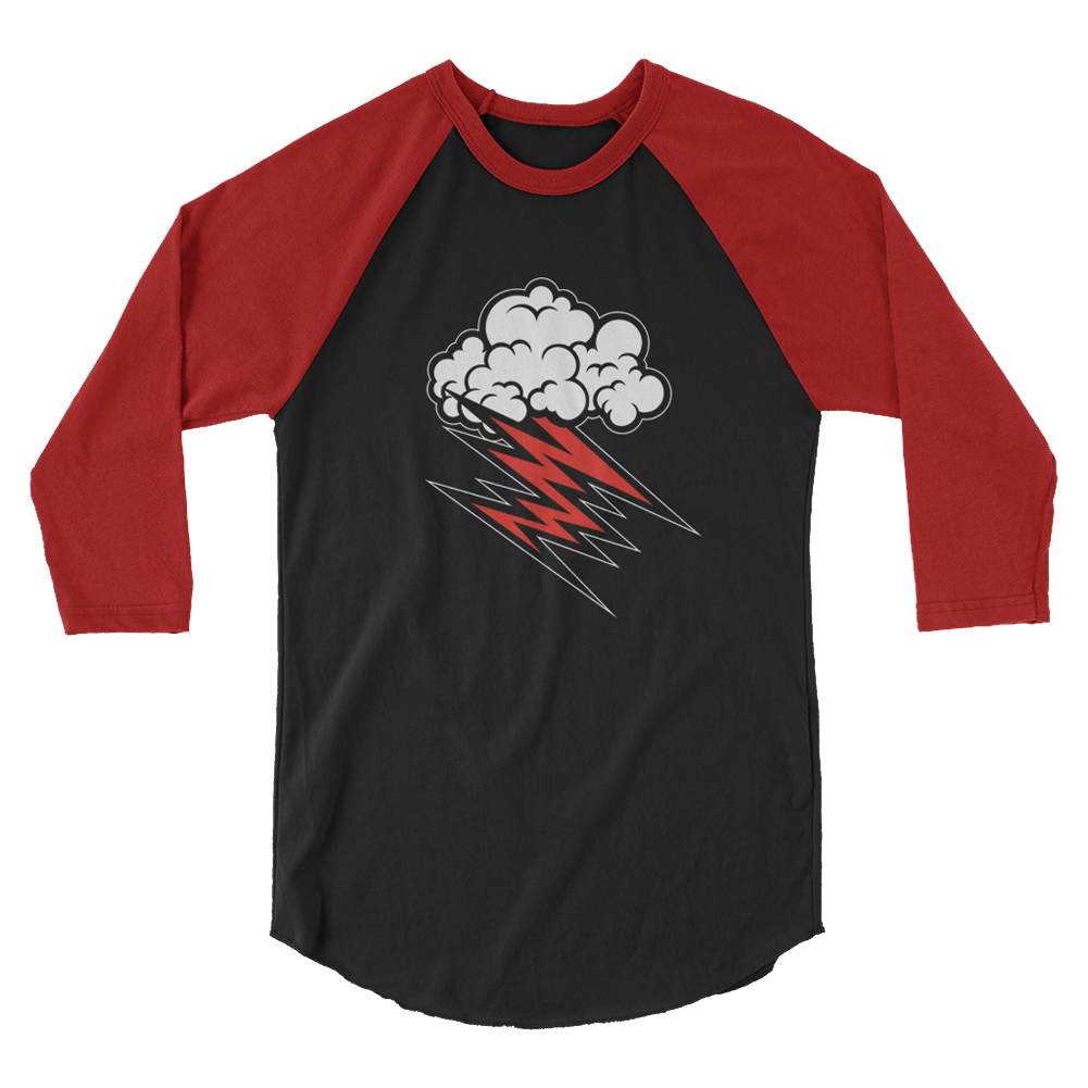 Cloud Raglan (Black/Red)